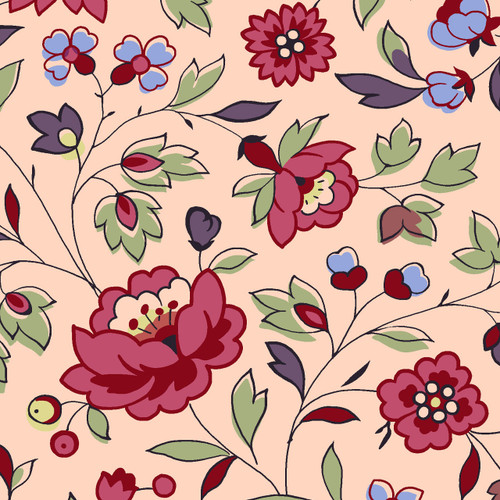 Dutch Heritage : French Vintage by Brigitte Giblin (DHER3003 -Pink) Dutch Heritage : French Vintage by Brigitte Giblin (DHER3003 -Pink)