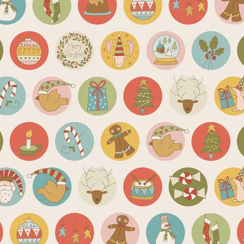 The Birdhouse : Count Down to Christmas - Baubles, Cream The Birdhouse : Count Down to Christmas - Baubles, Cream