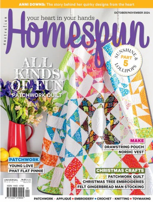 Homespun Magazine 25.5, October/November 2024