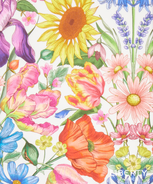 Liberty Tana Lawn - Floral Muse A - Fat Sixteenth Liberty Tana Lawn - Floral Muse A - Fat Sixteenth