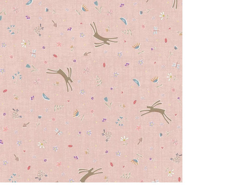 Slow and Steady: Bunny Toss - Pink - by Anni Downs 