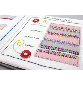 Un Chat dans l'aiguille : Embroidery Book PART 2 ONLY (Points de broderie)