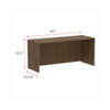Alera Valencia Series Credenza Shell, 65w X 23.63d X 29.5h, Modern Walnut Alera Valencia Series Credenza Shell, 65w X 23.63d X 29.5h, Modern Walnut