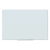 Floating Glass Ghost Grid Dry Erase Board, 48 X 36, White Floating Glass Ghost Grid Dry Erase Board, 48 X 36, White