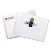 Name Badge Kits, Top Load, 3 1/2 X 2 1/4, Clear, Combo Clip/pin, 50/box Name Badge Kits, Top Load, 3 1/2 X 2 1/4, Clear, Combo Clip/pin, 50/box