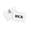 Name Badge Kits, Top Load, 3 1/2 X 2 1/4, Clear, Combo Clip/pin, 50/box Name Badge Kits, Top Load, 3 1/2 X 2 1/4, Clear, Combo Clip/pin, 50/box