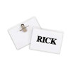 Name Badge Kits, Top Load, 4 X 3, Clear, Combo Clip/pin, 50/box Name Badge Kits, Top Load, 4 X 3, Clear, Combo Clip/pin, 50/box