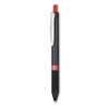 Oh! Gel Pen, Retractable, Medium 0.7 Mm, Red Ink, Black Barrel, Dozen Oh! Gel Pen, Retractable, Medium 0.7 Mm, Red Ink, Black Barrel, Dozen