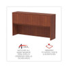 Alera Valencia Series Hutch With Doors, 64.75w X 15d X 35.38h, Medium Cherry
