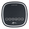Ceramic Heater Tower With Remote Control, 7.17" X 7.17" X 22.95", Black