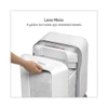 Powershred Lx200 Micro-cut Shredder, 12 Manual Sheet Capacity, White