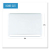 Lacquered Steel Magnetic Dry Erase Board, 24 X 36, Silver/white Lacquered Steel Magnetic Dry Erase Board, 24 X 36, Silver/white