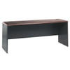 38000 Series Desk Shell, 60" X 30" X 29.5", Mahogany/charcoal 38000 Series Desk Shell, 60" X 30" X 29.5", Mahogany/charcoal