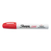 Permanent Paint Marker, Medium Bullet Tip, Red, Dozen Permanent Paint Marker, Medium Bullet Tip, Red, Dozen