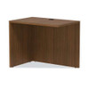 Alera Valencia Series Reversible Return/bridge Shell, 35w X 23.63d X 29.5h, Modern Walnut Alera Valencia Series Reversible Return/bridge Shell, 35w X 23.63d X 29.5h, Modern Walnut