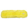 Trapper Looped-end Dust Mop Head, 12 X 5, Yellow, 12/carton Trapper Looped-end Dust Mop Head, 12 X 5, Yellow, 12/carton
