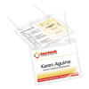 Clip-style Name Badge Holder With Laser/inkjet Insert, Top Load, 4 X 3, White, 40/box Clip-style Name Badge Holder With Laser/inkjet Insert, Top Load, 4 X 3, White, 40/box