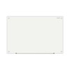 Frameless Glass Marker Board, 36" X 24", White Frameless Glass Marker Board, 36" X 24", White