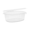 Earthchoice Recycled Pet Hinged Container, 48 Oz, 8.88 X 7.25 X 2.94, Clear, 190/carton Earthchoice Recycled Pet Hinged Container, 48 Oz, 8.88 X 7.25 X 2.94, Clear, 190/carton