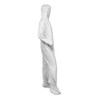A40 Elastic-cuff, Ankle, Hood And Boot Coveralls, X-large, White, 25/carton A40 Elastic-cuff, Ankle, Hood And Boot Coveralls, X-large, White, 25/carton
