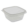 Earthchoice Square Recycled Bowl, 16 Oz, 5 X 5 X 1.75, Clear, 504/carton Earthchoice Square Recycled Bowl, 16 Oz, 5 X 5 X 1.75, Clear, 504/carton