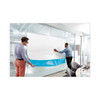 Dry Erase Surface With Adhesive Backing, 96" X 48", White Dry Erase Surface With Adhesive Backing, 96" X 48", White