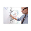 Dry Erase Surface With Adhesive Backing, 96" X 48", White Dry Erase Surface With Adhesive Backing, 96" X 48", White
