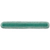 Hygen Dust Mop Heads With Fringe, Green, 60 In., Microfiber, Cut-end