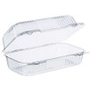 Staylock Clear Hinged Lid Containers, 6 X 7 X 2.1, Clear, 125/packs, 2 Packs/carton Staylock Clear Hinged Lid Containers, 6 X 7 X 2.1, Clear, 125/packs, 2 Packs/carton