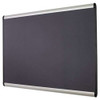 Prestige Plus Magnetic Fabric Bulletin Board, 72 X 48, Fiberboard/plastic Frame
