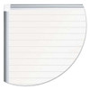Ruled Planning Board, 72 X 48, White/silver
