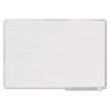 Ruled Planning Board, 72 X 48, White/silver