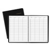 Four-person Group Undated Daily Appointment Book, 10.88 X 8.5, Black Cover, 12-month (jan To Dec): Undated Four-person Group Undated Daily Appointment Book, 10.88 X 8.5, Black Cover, 12-month (jan To Dec): Undated
