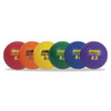 Rhino Playground Ball Set, 8.5" Diameter, Assorted Colors, 6/set