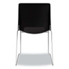 Motivate High-density Stacking Chair, Supports Up To 300 Lb, Onyx Seat, Black Back, Chrome Base, 4/carton Motivate High-density Stacking Chair, Supports Up To 300 Lb, Onyx Seat, Black Back, Chrome Base, 4/carton