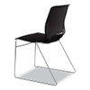 Motivate High-density Stacking Chair, Supports Up To 300 Lb, Onyx Seat, Black Back, Chrome Base, 4/carton Motivate High-density Stacking Chair, Supports Up To 300 Lb, Onyx Seat, Black Back, Chrome Base, 4/carton