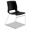 Motivate High-density Stacking Chair, Supports Up To 300 Lb, Onyx Seat, Black Back, Chrome Base, 4/carton Motivate High-density Stacking Chair, Supports Up To 300 Lb, Onyx Seat, Black Back, Chrome Base, 4/carton