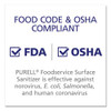 Foodservice Surface Sanitizer, Fragrance Free, 1 Gal Bottle, 4/carton Foodservice Surface Sanitizer, Fragrance Free, 1 Gal Bottle, 4/carton