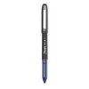 Professional Design Roller Ball Pen, Stick, Fine 0.5 Mm, Blue Ink, Black Barrel, Dozen