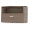 Urban 36" Credenza, Bottom Pedestal, 35.25w X 15.25d X 23.75h, Natural Walnut Urban 36" Credenza, Bottom Pedestal, 35.25w X 15.25d X 23.75h, Natural Walnut