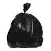 High-density Waste Can Liners, 45 Gal, 22 Microns, 48" X 40", Black, 150/carton High-density Waste Can Liners, 45 Gal, 22 Microns, 48" X 40", Black, 150/carton