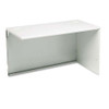 38000 Series Return Shell, Right, 60w X 24d X 29-1/2h, Mahogany/charcoal