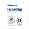 Universal Masterfold Dispenser Napkins, 1-ply, 13" X 12", White, 6000/carton Universal Masterfold Dispenser Napkins, 1-ply, 13" X 12", White, 6000/carton