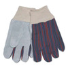 1040 Leather Palm Glove, Gray/white, Large, Dozen 1040 Leather Palm Glove, Gray/white, Large, Dozen