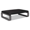 Monitor Stand With Smartfit, For 24" Monitors, 15.5" X 12" X 3" To 6", Black/gray, Supports 80 Lbs Monitor Stand With Smartfit, For 24" Monitors, 15.5" X 12" X 3" To 6", Black/gray, Supports 80 Lbs