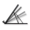 Smartfit Easy Riser Laptop Cooling Stand, 13" X 9.5" X 0.8" To 7.1", Black, Supports 8 Lbs Smartfit Easy Riser Laptop Cooling Stand, 13" X 9.5" X 0.8" To 7.1", Black, Supports 8 Lbs