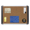 Tech Cork Board, 48x72 Silver/black Frame Tech Cork Board, 48x72 Silver/black Frame