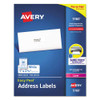 Easy Peel White Address Labels W/ Sure Feed Technology, Laser Printers, 0.5 X 1.75, White, 80/sheet, 25 Sheets/pack Easy Peel White Address Labels W/ Sure Feed Technology, Laser Printers, 0.5 X 1.75, White, 80/sheet, 25 Sheets/pack