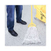 Pro Loop Web/tailband Wet Mop Head, Cotton, 24oz, White, 12/carton