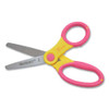 Ultra Soft Handle Scissors W/antimicrobial Protection, Rounded Tip, 5" Long, 2" Cut Length, Randomly Assorted Straight Handle Ultra Soft Handle Scissors W/antimicrobial Protection, Rounded Tip, 5" Long, 2" Cut Length, Randomly Assorted Straight Handle